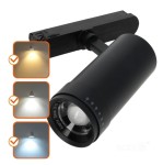 Reflektor szynowy LED NEXTRACK VISION 30W 3CCT 30-60° czarny Kobi Pro