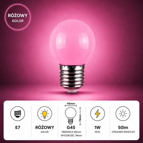 zarowka_rozowa_E27_1W_kulka_G45.webp