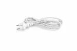 Kabel zasilający 1,5m 2 F biały POLAMP Superconnect