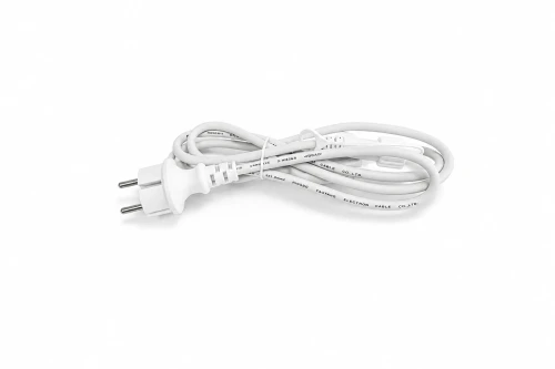 Kabel zasilający 1,5m 2 F biały POLAMP Superconnect