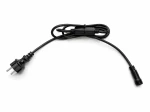 Kabel zasilający do oświetlenia świątecznego 1.5m IP44 220V AC czarny Newled