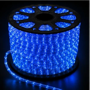 Wąż Led zewnętrzny horyzontalny NIEBIESKI 2W 220-240V 13mm 36led/m Newled