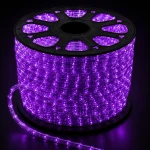 Wąż LED zewnętrzny FIOLETOWY cięcie co 1mb 230V 36diod/m 4,6W/m