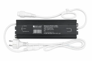 Zasilacz 24V 200W z kablem zasilającym do lampek led