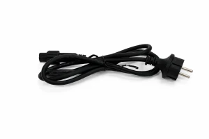 Kabel zasilący  kolor czarny, POLAMP  1,5m Superconnect1 F  