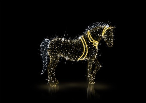 Koń iluminacja 2 wielkości - Sklep NewLed