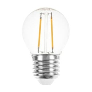 Żarówka LED G45 1W E27 2200K ciepła barwa 85lm filament