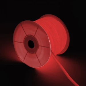 Neon LED Flex 360° Czerwony 50 Metrów 220V AC IP67 120diod/m