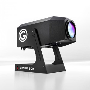 Projektor iluminacji DIVUM 50K - zestaw - zoom 8° - 52° IP54 110-240V