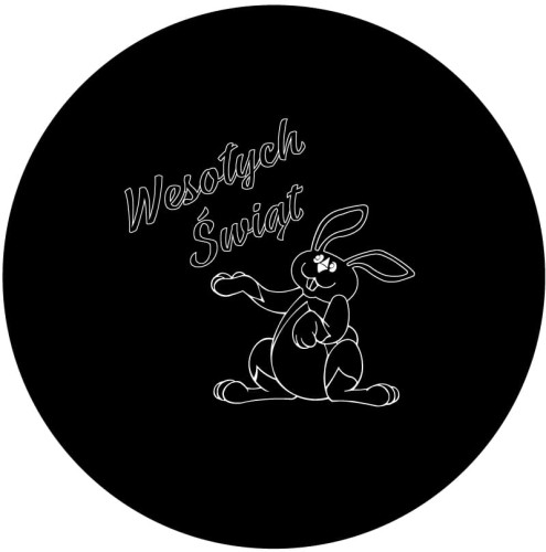 GOBO do projektorów N1160-BW Wielkanoc  - Sklep NewLed