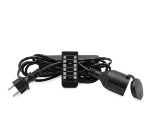 Ściemniacz zewnętrzny do LED 230V 500W z pilotem IP65