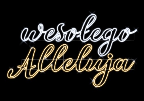 Iluminacja Wielkanocna przewieszka  245x150cm EWP-19-21-014 - Sklep NewLed