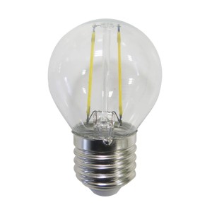 Żarówka LED  2W filament G45 E27 230lm 