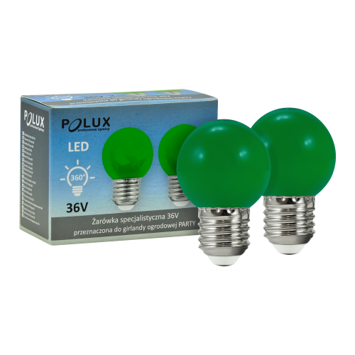 Polux Zarowka do_ Party ZIELONA 2-PACK E27 36V (308771) E1.png